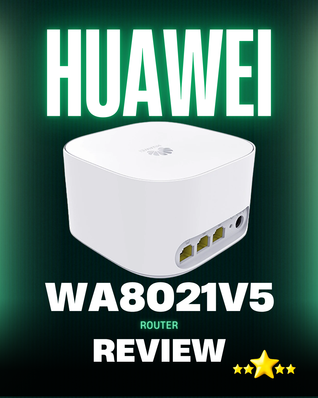 Huawei WA8021V5 Router – গেমিং, Wi-Fi ও Overall Performance রিভিউ